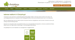 Desktop Screenshot of hetdorpshuys.be